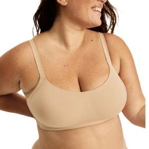 Knix The One And Only Scoop Bra Beige
